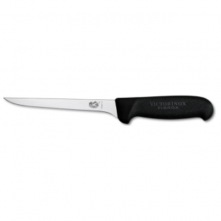 CUCHILLO VICTORINOX DESHUESADOR, CURVO, MANGO NYLON ROJO  (5.6501.15)