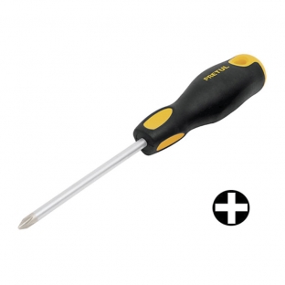 DESARMADOR PRETUL PHILLIPS MANGO COMFORT GRIP, 1/4" X 4" (DP-1/4X4BP) (21496)