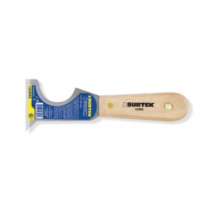 ESPATULA SURTEK MANGO MADERA 2-1/2" RIGIDA 5 USOS (123092)