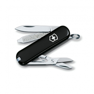 HERRAMIENTA VICTORINOX CLASSIC SD NEGRA, 7 USOS (0.6223.3/0.6223.3G)