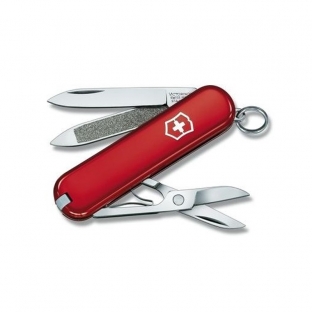 HERRAMIENTA VICTORINOX CLASSIC SD ROJA, 7 USOS (0.6223/0.6223.G)