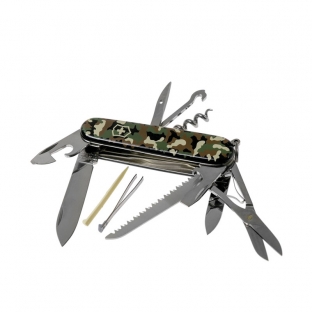 HERRAMIENTA VICTORINOX HUNTSMAN CAMUFLAJE, 15 USOS (1.3713.94)