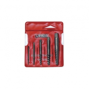 JUEGO URREA DE EXTRACTORES DE TORNILLO EN ESPIRAL (5 PIEZAS) (9500B)