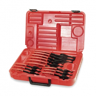 JUEGO URREA DE PINZAS PARA ANILLOS DE RETENCION, 12 PZA (360B)