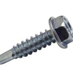 PIJA P/BROCA C/HEX #  8 X 3/4" S/A