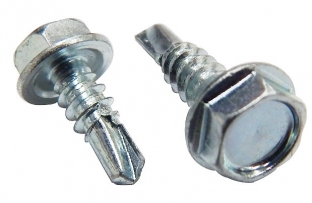 PIJA P/BROCA C/HEX # 10 X 1" S/A