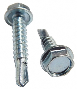 PIJA P/BROCA C/HEX # 10 X 2" S/A